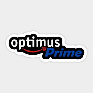 Optimus Prime Logo Sticker